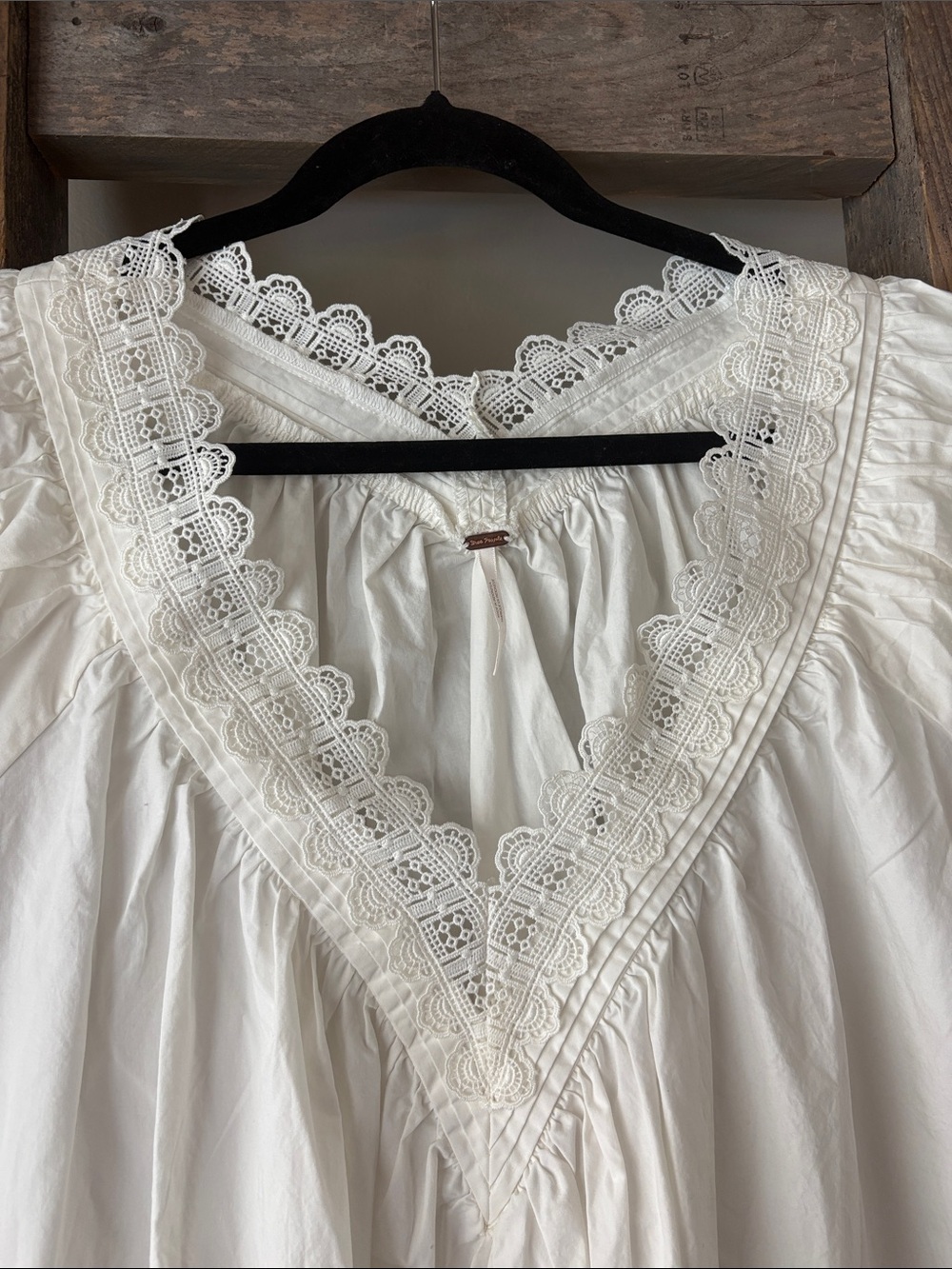 Free People Ivory Sundazed Mini Dress XL - Picture 6 of 9